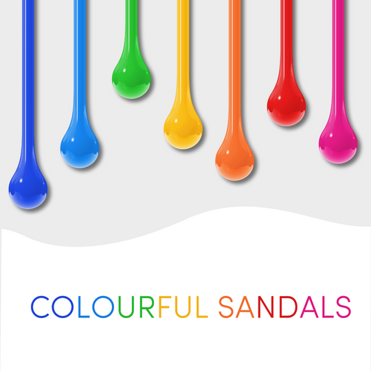 Colourful Sandal Edit